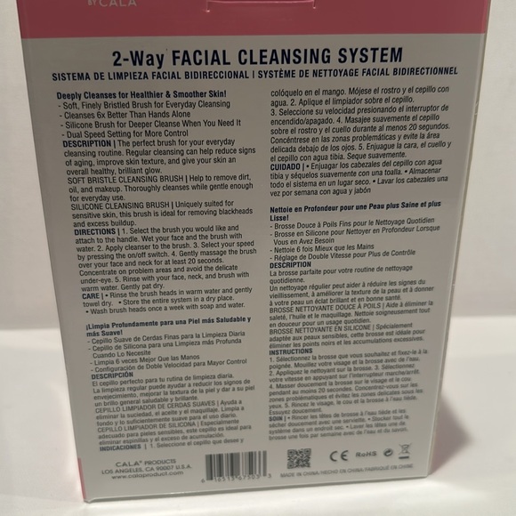 Pure Radiance by Cala 2-in-1 Facial Cleansing System with soft & Silicone heads. - Picture 4 of 5